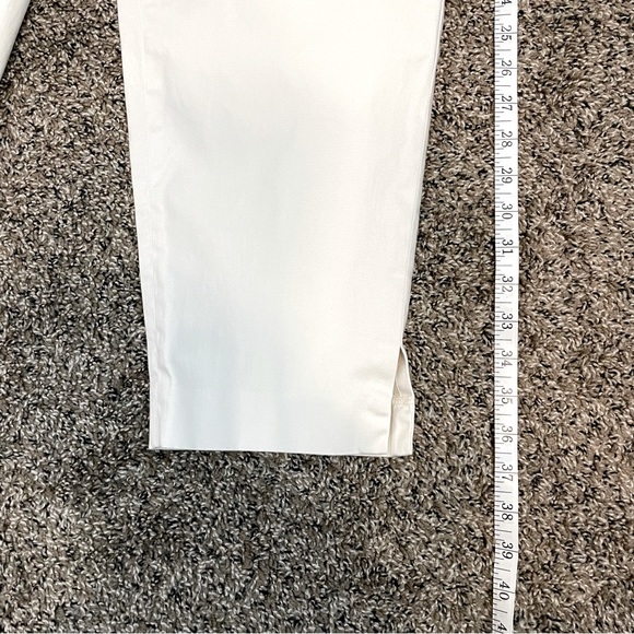 Talbots Petite Stretch Khaki Flat Front Pants Sz 12P - Picture 6 of 8